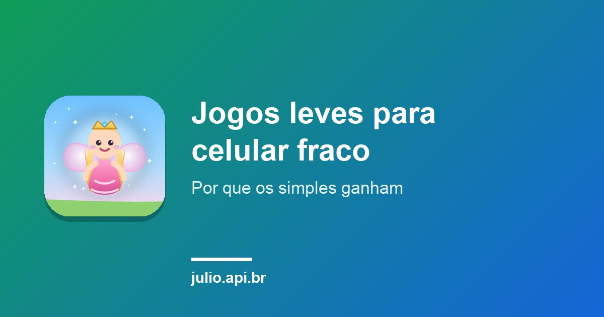 Capa do artigo sobre jogos leves, com o ícone do jogo Reino Voador